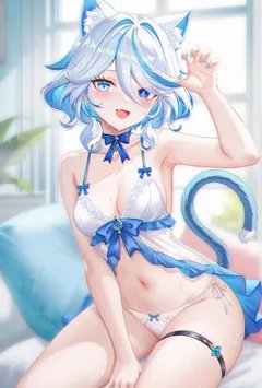将意外抓捕到极品白毛萝莉猫娘强行收入后宫，并在强暴凌辱调教后让她堕落成自己的泄欲性奴